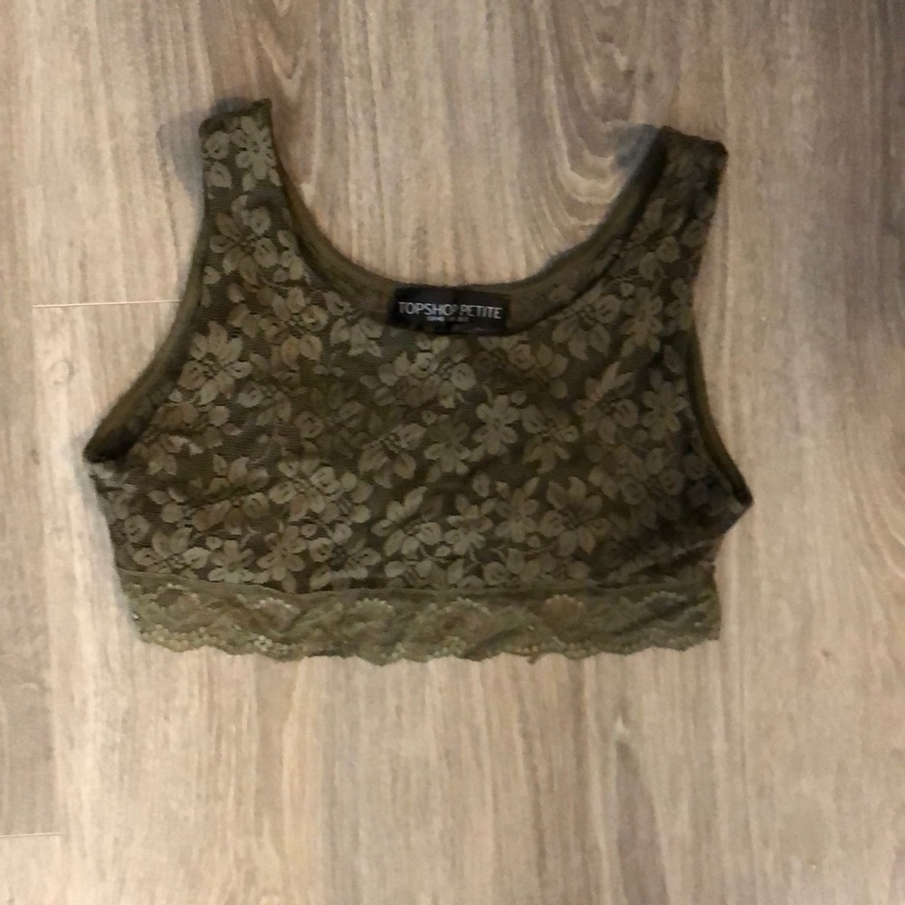 Topshop crop top.